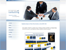 Tablet Screenshot of progress-consulting.pl